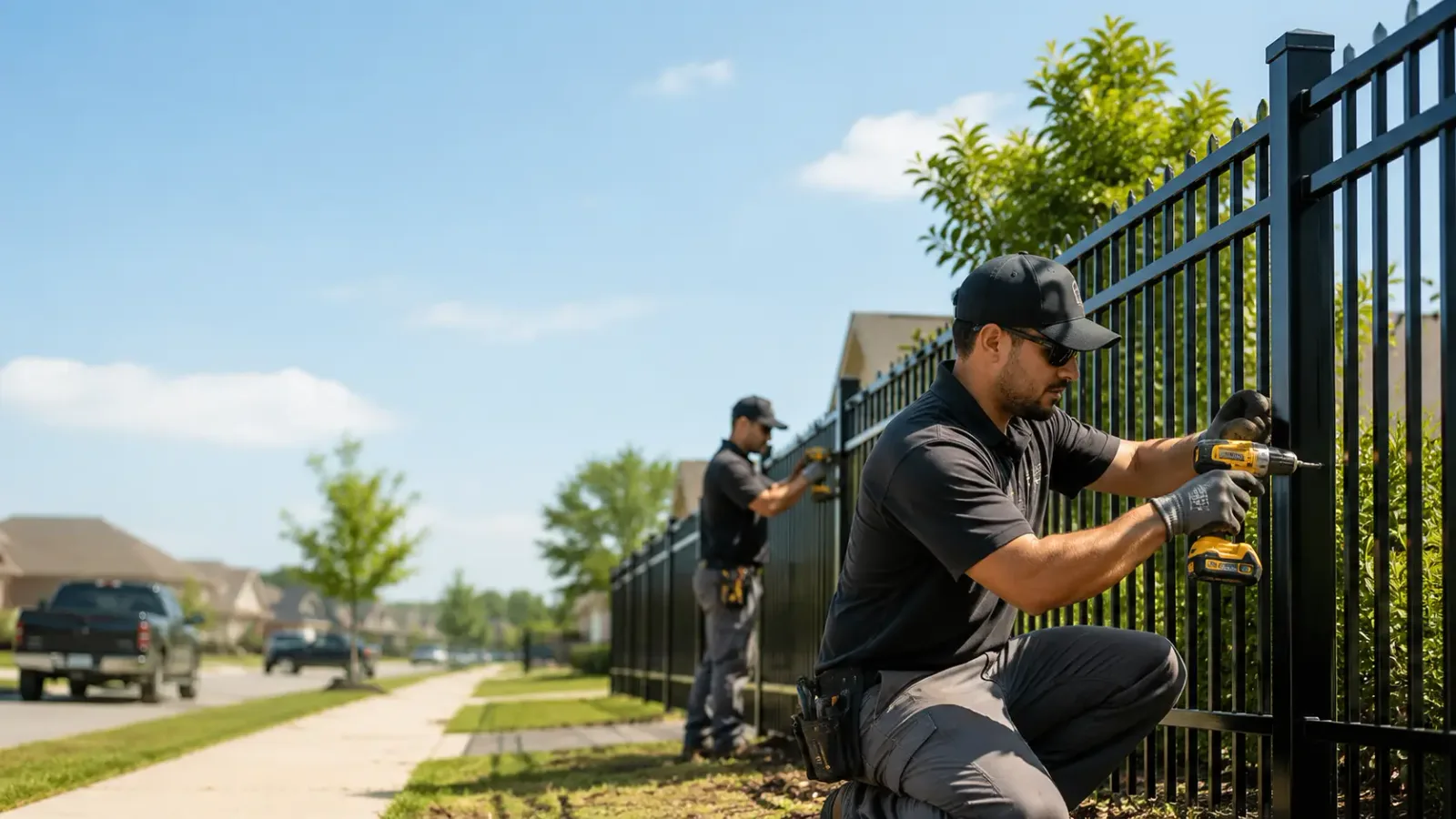 Metal Fence Installation in Harriet, AR
